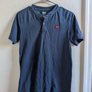 Levi’s Blue Henley T-Shirt Size XL (14/16)